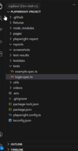 Playwright Framework Folder Structure – Industry Best Practice